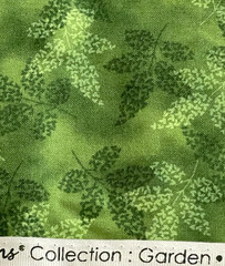 Robert Kaufman Fusion Collection Garden Design # 14856 Cotton Fabric 1 yd x 42