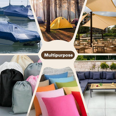 100% Waterproof Outdoor Fabric by the Yard, 58″ W 600D Marine Canvas Fabric with