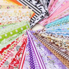 100Pcs DIY Assorted Square Bundle Quilt Quilting Cotton Fabric Sewing Kits