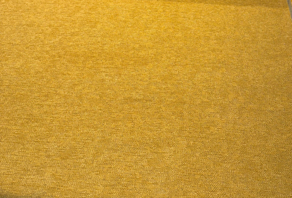 Atlas Gold Bouclé-Inspired Belgian Chenille Upholstery Fabric By The Yard