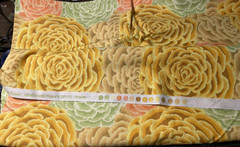 Kaffe Fassett ROSETTE YELLOW GP112 1 Yard original issue Cotton Quilt Fabric