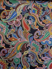 LIBERTY OF LONDON Tana Lawn Cotton Fabric BTY Paisley Fanfare 26-LL01
