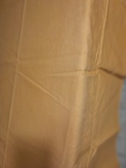 GOLD NATURAL FIBER FABRIC BURN TESTED 54″ WIDE 2 YARDS 6″ LONG