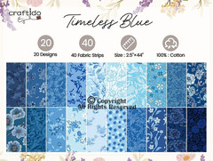 -20 Options-100% Cotton Jelly Roll Fabric Precut Strips for Quilting, Crafting,