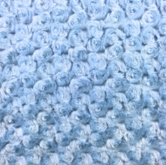 Minky Rosebud Soft fluffy cuddle Fabric BY THE YARD 60″ wide