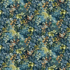 Awakenings By Henry Glass – Dark Blue Foliage #3527-77