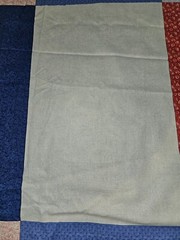 VTG Spring Industries “Quilters Only” Red & Blue Rectangles Cotton Fabric 4 Yrds