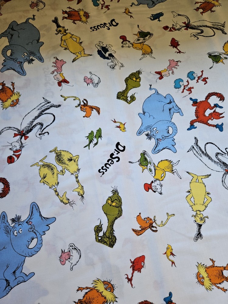 Dr. Seuss, Celebrate Seuss, Cotton, $12 Yd