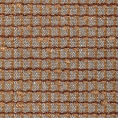 Groundworks Micro Squares Slubby Uphol Fabric- Mado / Spice 1.95 yds GWF-3798.24