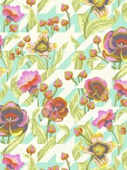 Tula Pink FABRIC Untamed Puppy Love Moonbeam Fat Eighth 9×21