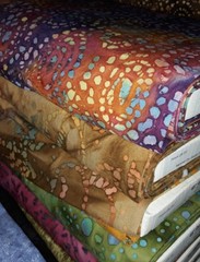 40-2″ MIXED colors, BATIK strips, quilt, cotton fabric-grab bag