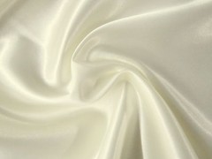 Stunning IVORY High Sheen Light to Medium Weight Solid SATIN Fabric BRIDAL