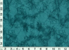 Dark Teal on Teal Marbled Blender Quilting & Sewing Fabric by the Yard #2280