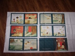 RILEY BLAKE “THE LITTLEST FAMILY’S BIG DAY” FABRIC BOOK PANEL
