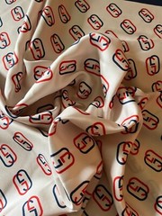 Authentic Top Italian designer luxury dress fabric. Made in Italy 174 x 139 cm