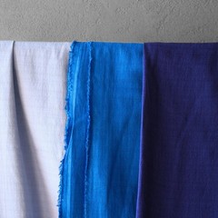 Textured Criss-Cross Cotton-Linen Dobby Fabric, 58″ Wide, 122 GSM