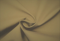 WATER PROOF SAND / BEIGE COLOUR COTTON BLEND THERMAL FABRIC MADE IN ITALY C64