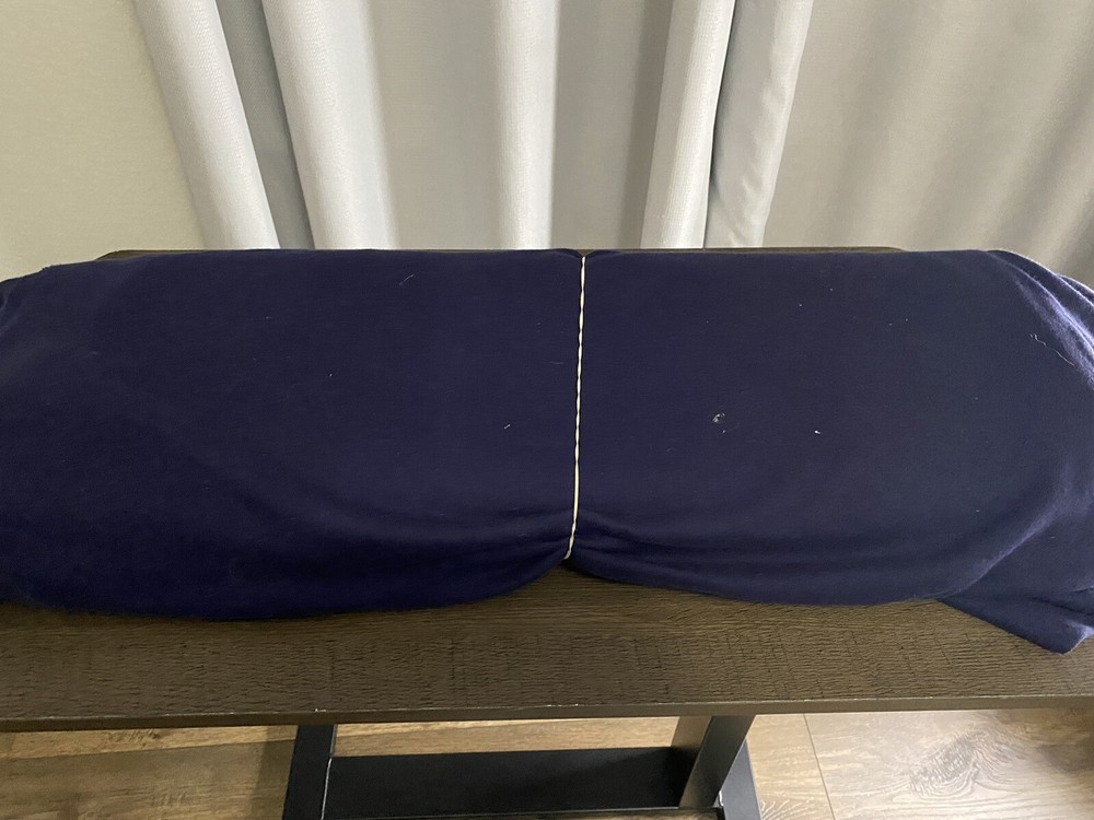 Navy Cotton/polyester Fabric For Sale