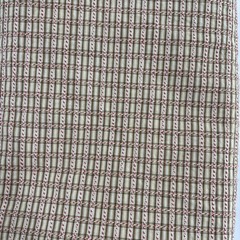 Woven Check Fabric Yardage Stripe Border Rustic Farmhouse Textile Decor 55×1 Yd