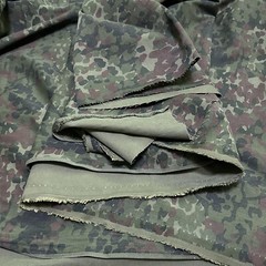 Mini Military Camouflage Cotton Twill Fabric Hunting Clothes Jacket Apperel 58″W
