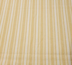 Simply Chic Michele D’Amore Marcus Brothers BTY Shabby Gold Stripes on Ivory
