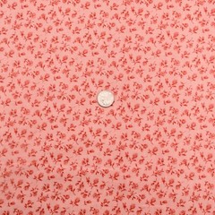 Ozark Calicos by Fabri-Quilt | Pink All Over Floral Calico Cotton Fabric | BTY