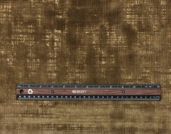 DONGHIA HEIRLOOM VINTAGE TAUPE VELVET WORN LOOK FURNITURE FABRIC 1.6 YARDS 51″W