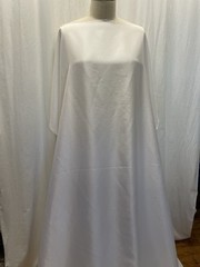 100% Silk Crepe Back Satin 4 Ply White Fabric 3 Yards Long & 46″ Inch Wide