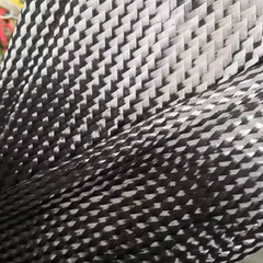 2-40mm Carbon Fiber Braided Rope Tube Hollow Conductive Belt Sleeves Tube