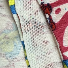 90s Disney Little Mermaid Cotton Knit Fabric 2.5 Yds X 60″ Sebastian Flounder