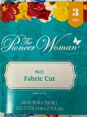 Pioneer Woman 3 Yard Fabric Floral, Birds, Paisley Choose Pattern 44/45″ x 108″