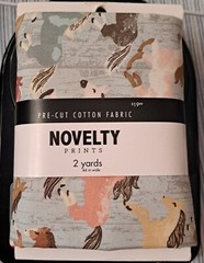 NOVELTY PRINTS PRE CUT COTTON FABRIC 2 yards HORSE’S RUNNING 🐎 NEW