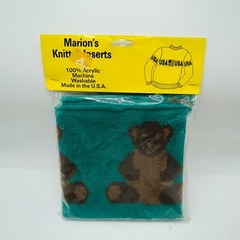 Vintage Marion’s Knitted Inserts Bears #419 100% Acrylic USA 50″ of Fabric