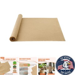 High Density Natural Jute Burlap Fabric Roll 40” x 30 ft – Eco-Friendly Decor