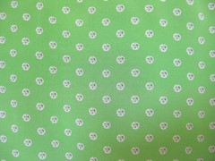 Bright green vintage rayon crepe de chine fabric. 44 inches long x 40″ wide