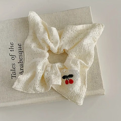 Sweet and Playful Cherry Embroidery Women’S Children’S Universal Fabric Block He