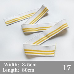 Cotton Knitting T shirt Collar V-neck Cuff Thread Thin Rib Fabric Shirt Clothes