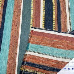 Fabric By The Yard Textured Striped Weave Barcombe Carnival By Zinc Textile