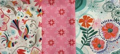 Kate Spain Quilt Fabric, DAYDREAM Collection Moda Fabrics, 3 Fat Quarters
