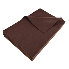 20 PCS Dark Brown Soft Felt Sheets Craft 1.4mm Thick 8×12 Inch Fabric Sewing
