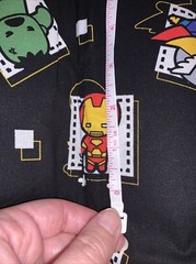 Marvel Avengers Craft Fabric Approx 30” X 30” Hulk Thor Spider-Man