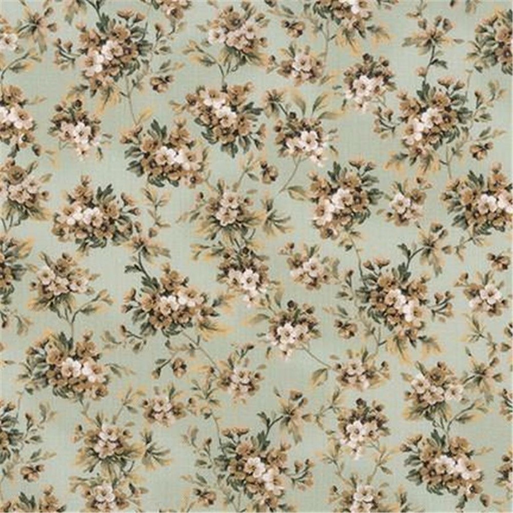 Merideth Purple Lavender Violet Green Sage Calico Floral Quilt Fabric 18764-7
