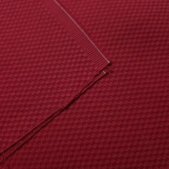 Red Cotton Pique 56″ By The Yard Solid Textured Drapery Cushion Fabric