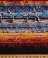 Cotton Deserts Orange Landscapes Nature Cotton Fabric Print by the Yard D380.33