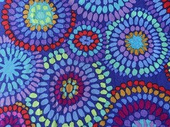 Kaffe Fassett, 6 Fat Quarters in a Mix of Blues. Some OOP/HTF. New,All Beautiful