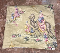 Fabric Ronald Redding Grand Passage Asian Camel Elephant Chinoiserie Upholstery