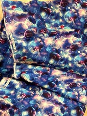 Galaxy Space Fabric 4 Yds 3in 1 pc 44” Wide Quilters Cotton 100% Cotton