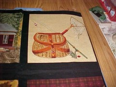 Fabric Cotton 23″X44″ SUNRISE RIDGE 8 Different Pictures Hunting Fishing 2017