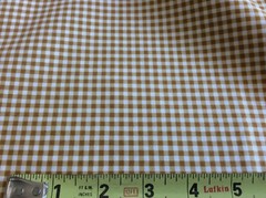 MAYWOOD STUDIO- BASICALLY BEAUTIFUL #MAS610-52 CLASSIC CHECK- YELLOW- BTY