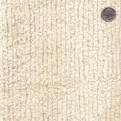 Terry Chenille Cream/Ivory 57″ Wide Cotton Fabric by the Yard A414.17